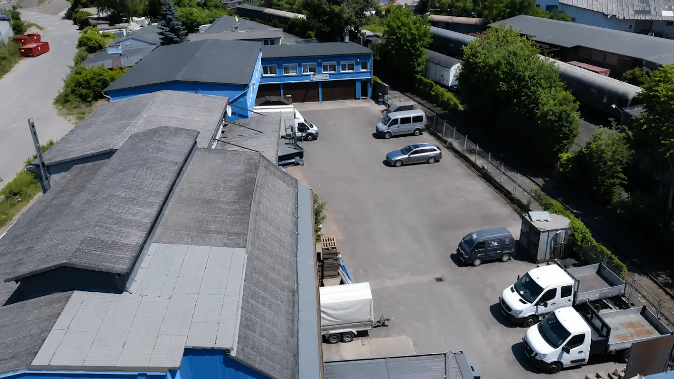 Operations yard and own fleet